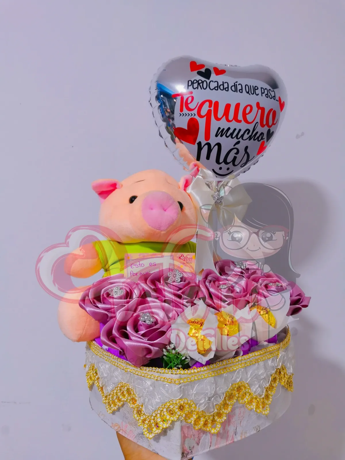 Chanchita corazón