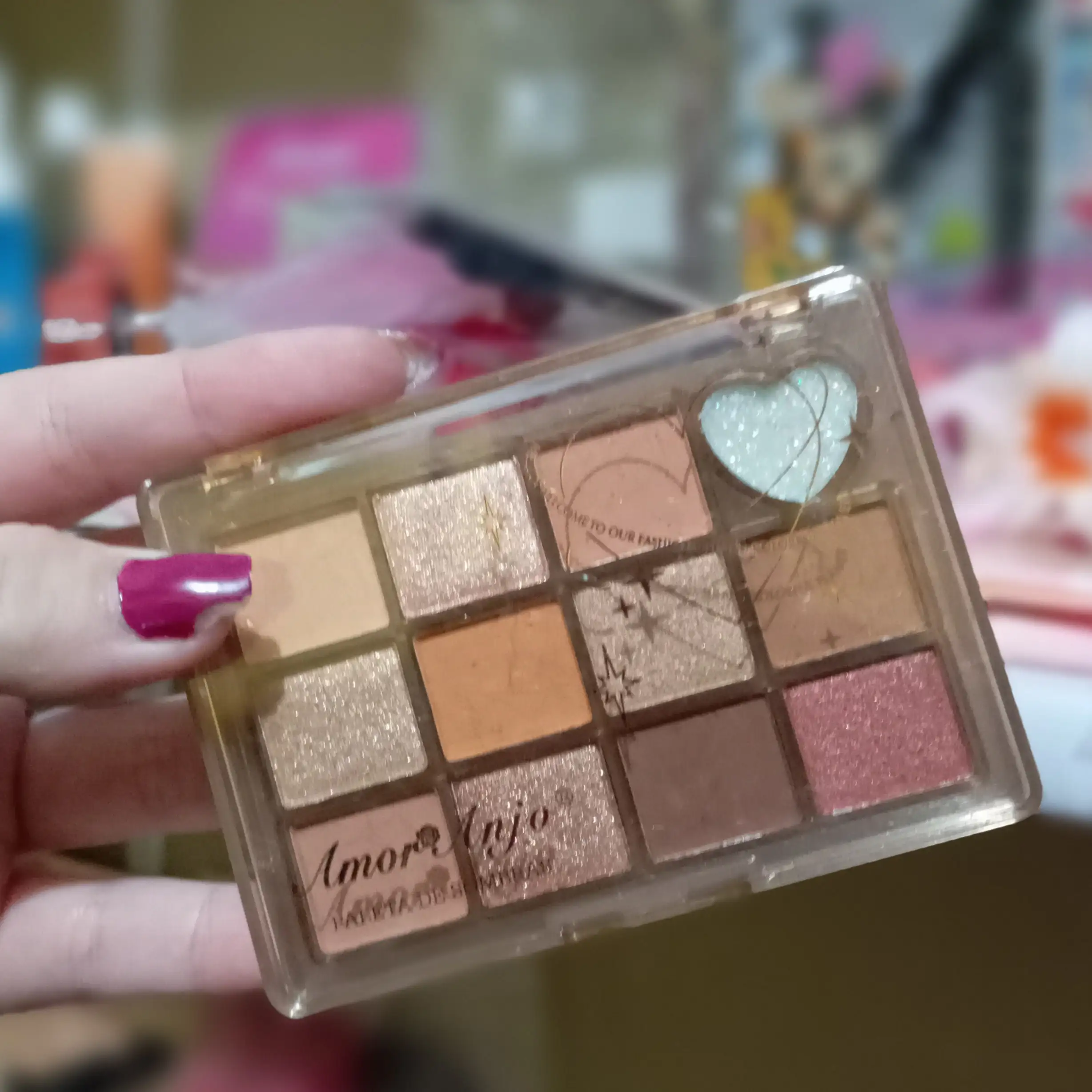 Paleta de sombras -Amor Anjo