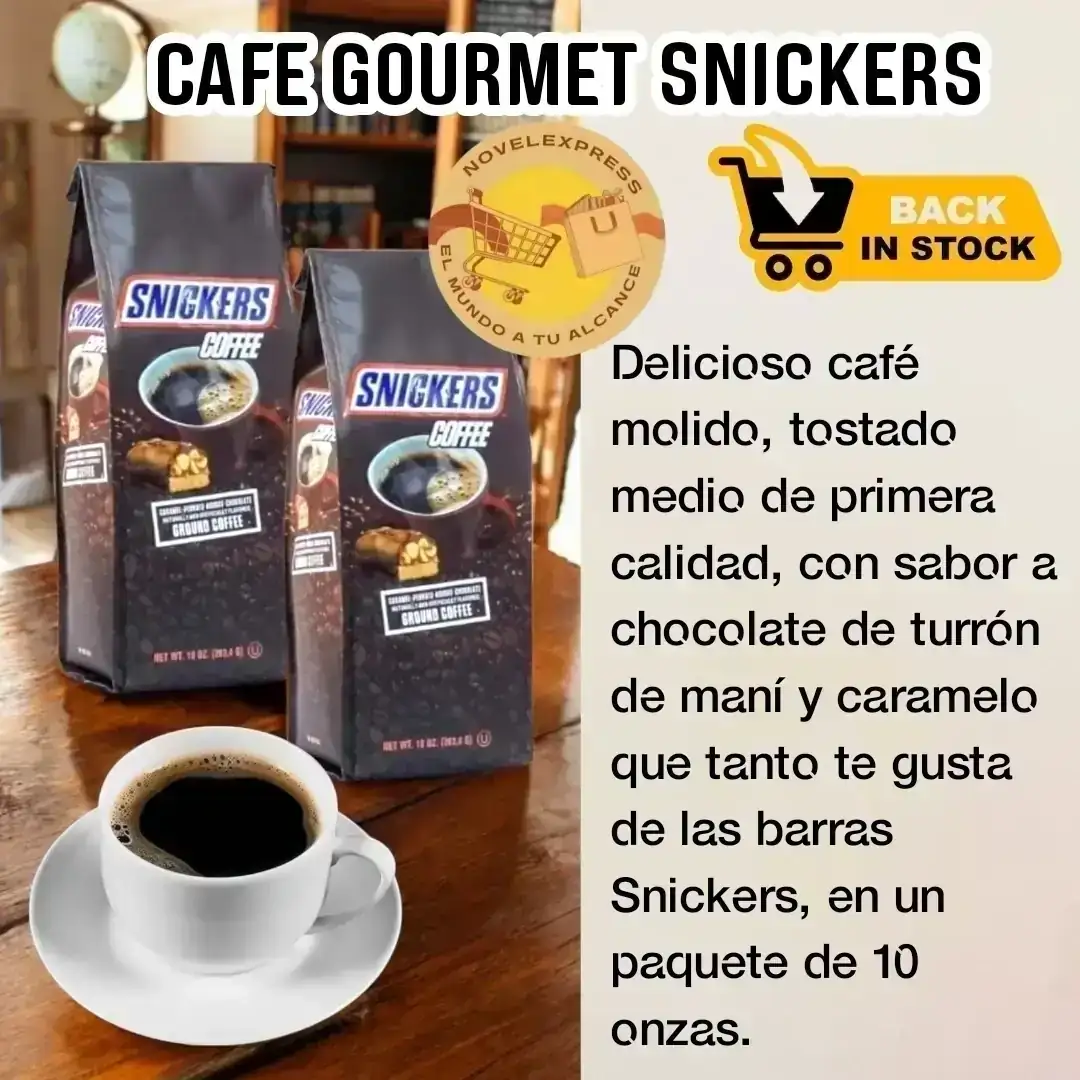 CAFE GOURMET SABOR SNICKERS