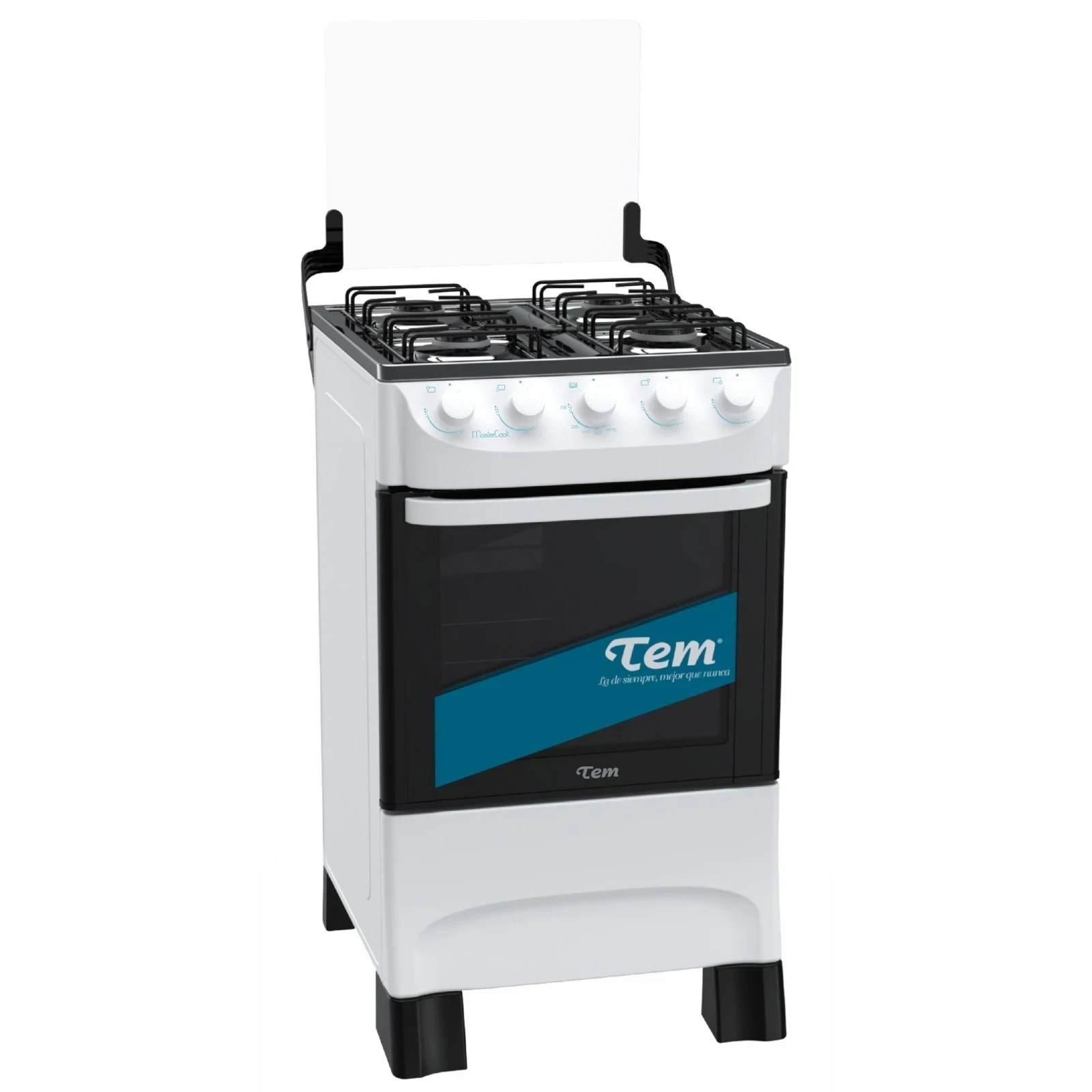 Cocina a Gas 4 Hornallas 50x55 TEM