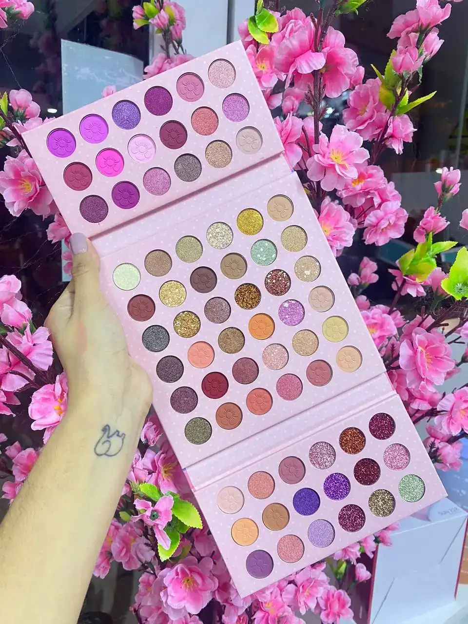 Paleta de sombras 3 cuerpos  2