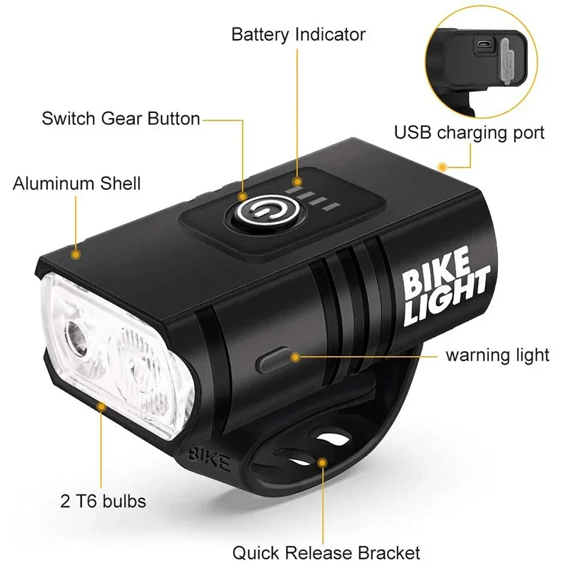 Linterna Recargable 1000 Lumens 