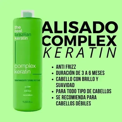 Alisado complex keratin 