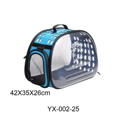 BOLSO TRANSPARENTE 42X28X33