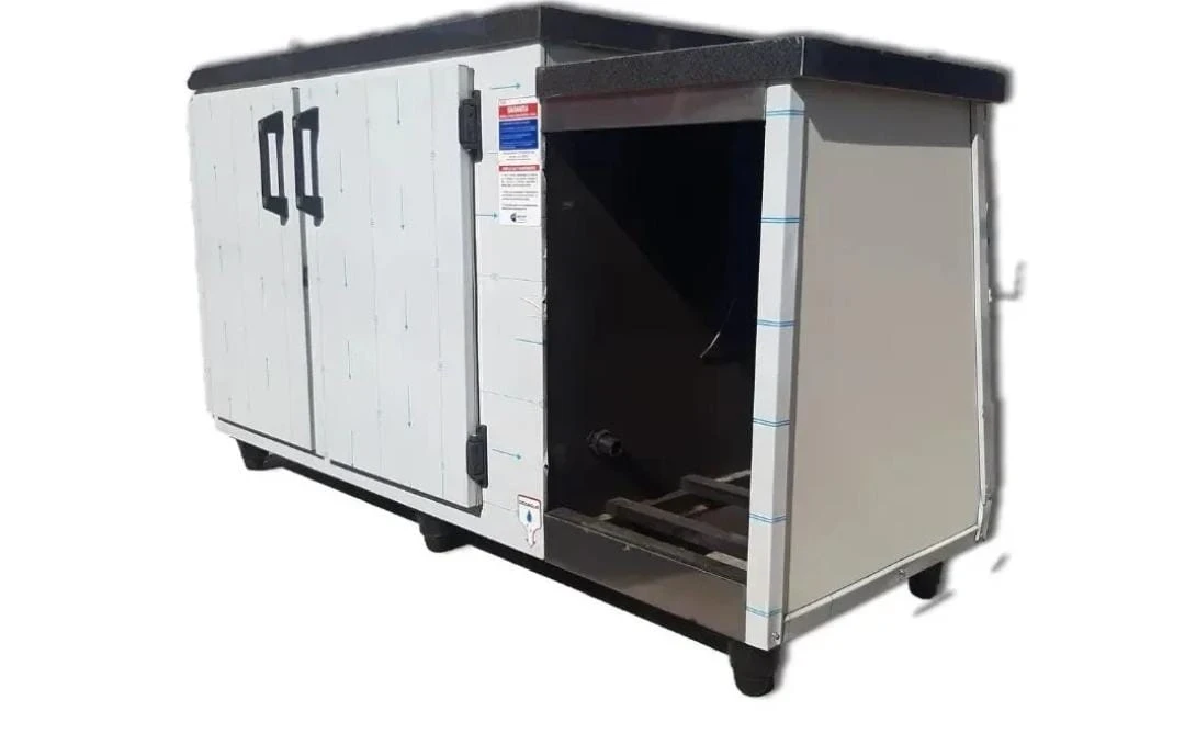 Heladera Mostrador Vitrina Con Bajada Exhibidora 1,40 M. 2