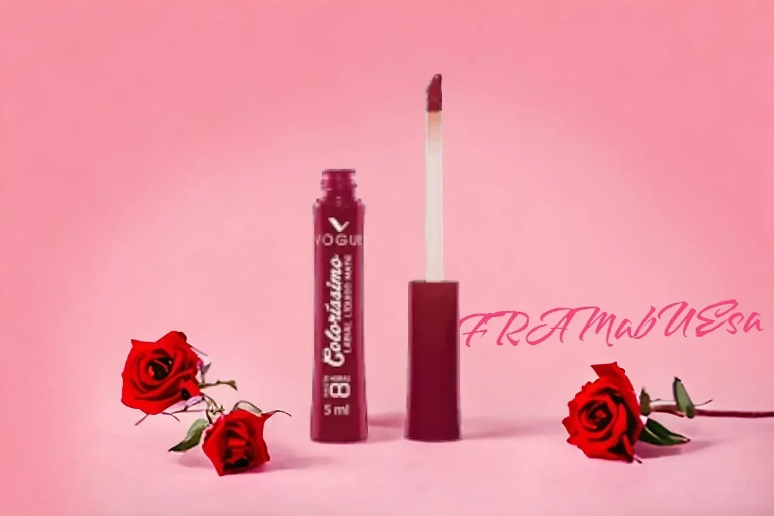 vogue labial colorisimo liquido frambuesa