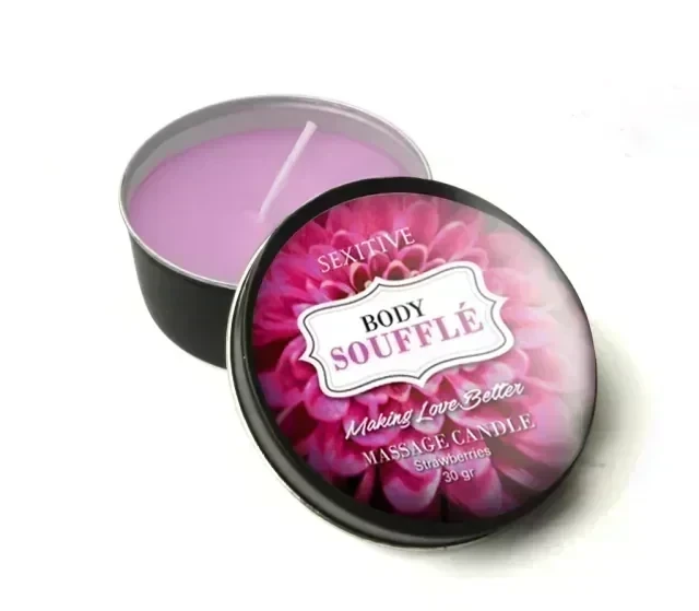 Massage Candle - Strawberries