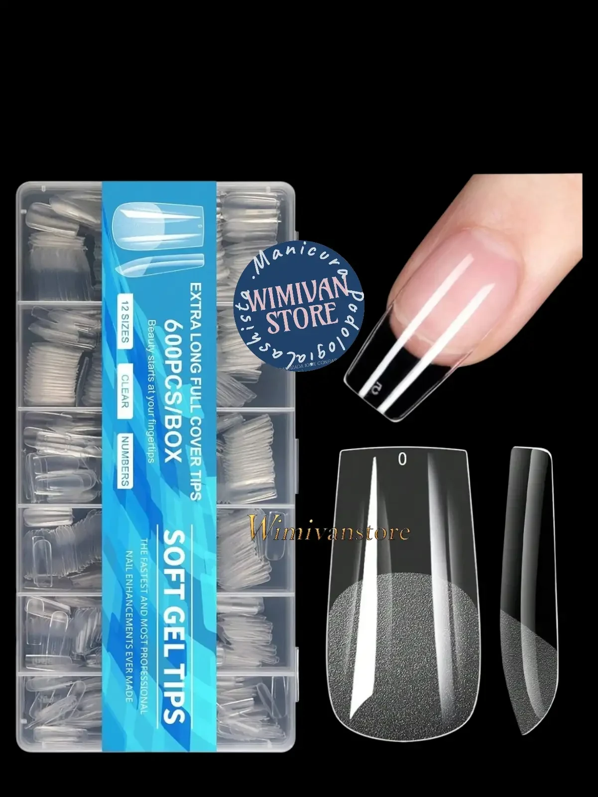 UÑAS SOLFT GEL CUADRADA
