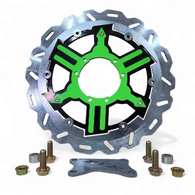 DIS Xtz 125 / DIS Xtz 150 / DIS Xtz 250 Disco flotante verde 320 mmIncluye accesorios de instalación