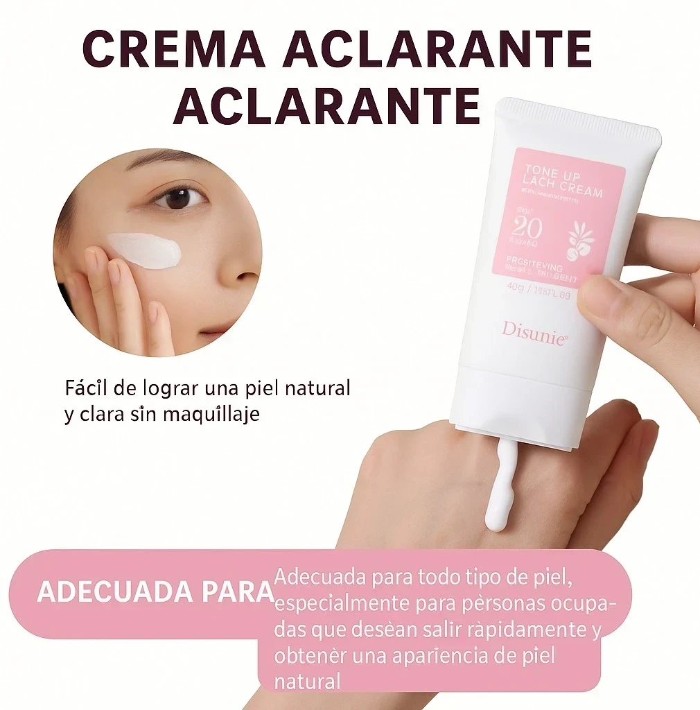 💖 Disunie Tone-Up Lazy Cream con SPF 20  40g 💝 2