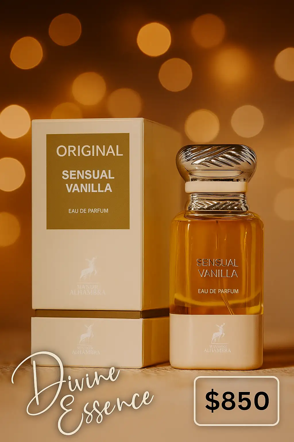 Sensual Vanilla EDP - Maison Alhambra