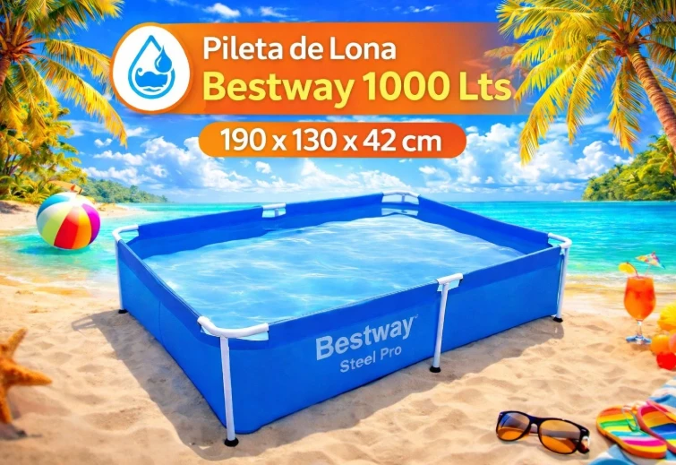 PILETA BESTWAY 1000 LITROS