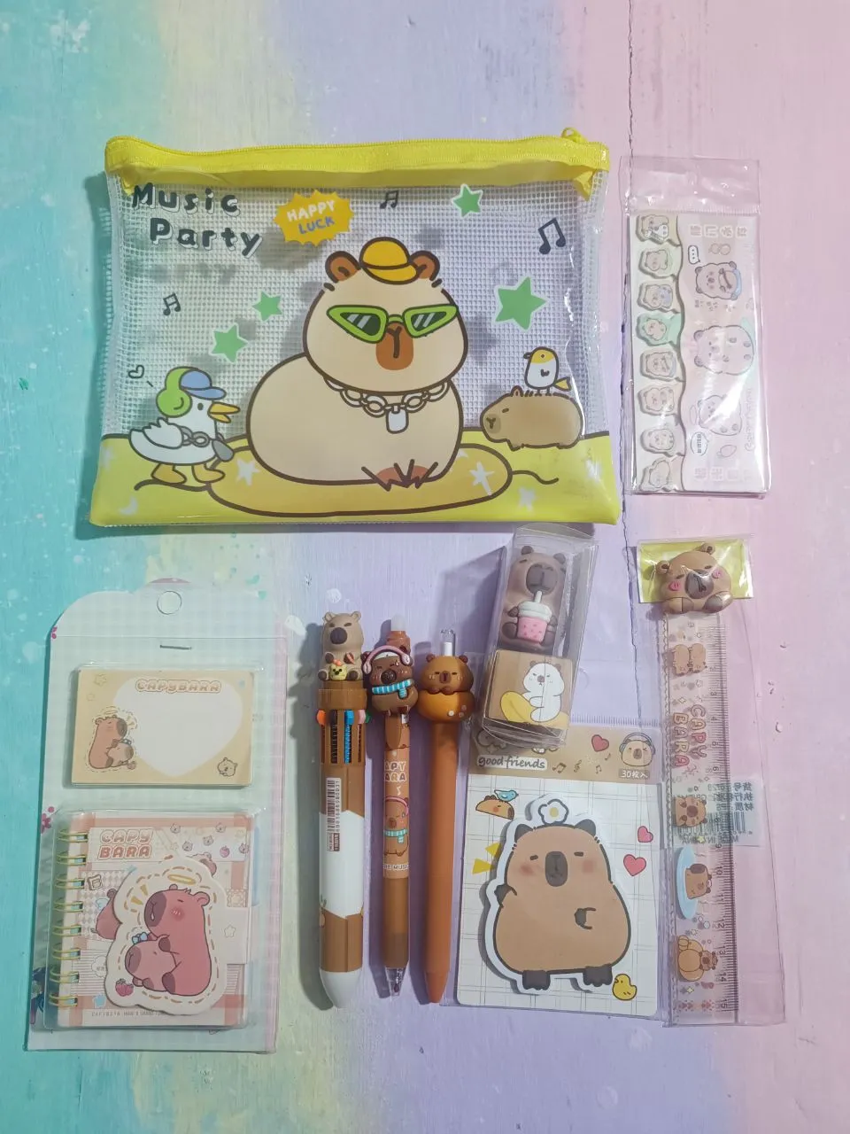Pack de Papelería Capibara 
