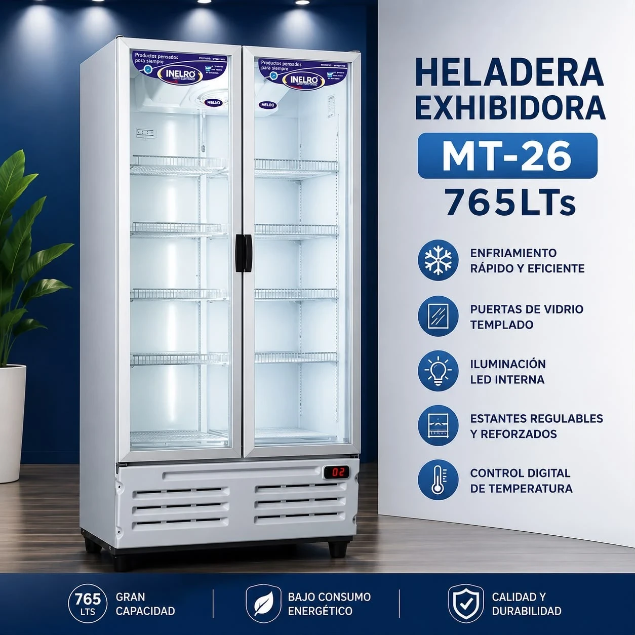 EXHIBIDORA INELRO MT-26 765LTS 