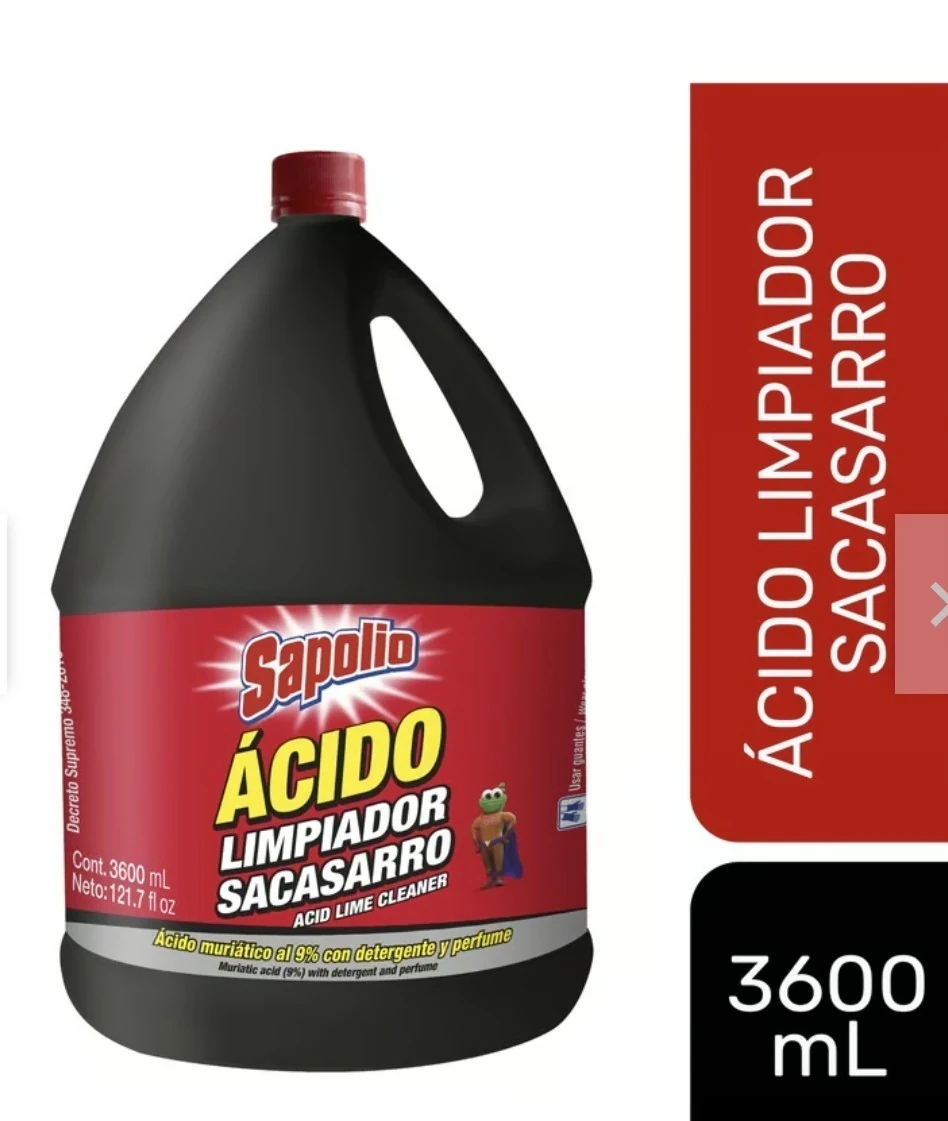 ACIDO SAPOLIO 3600 ML