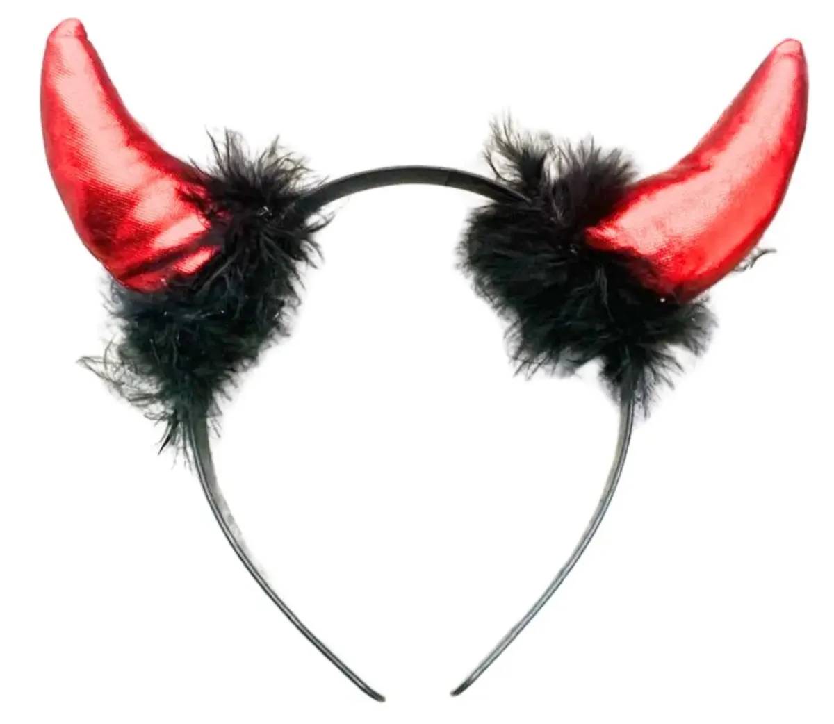 Set vincha antifaz diablo rojo  3