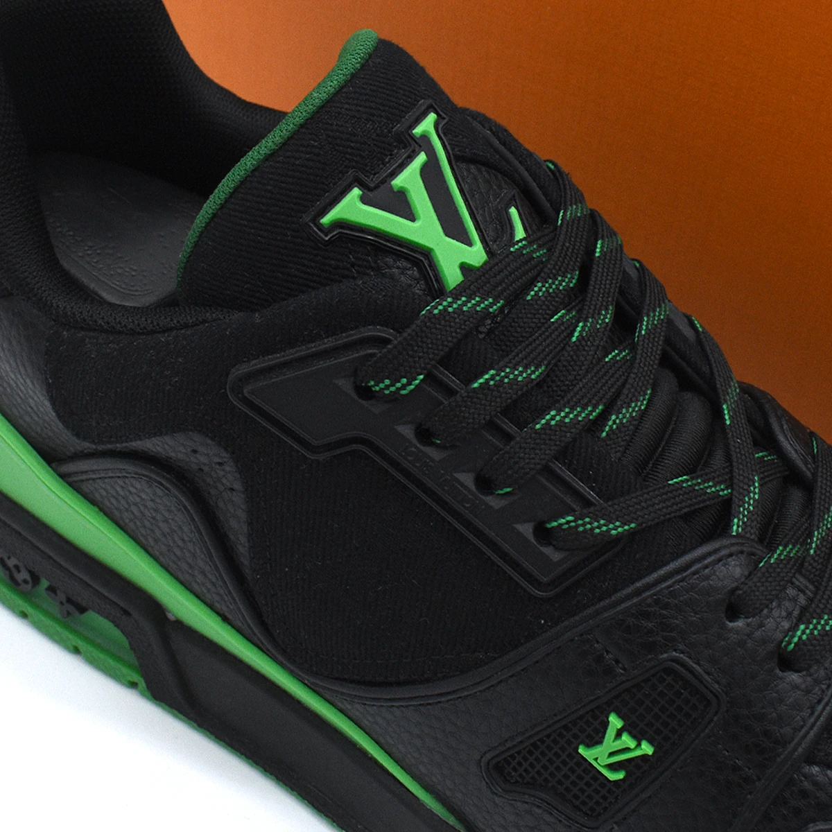 LV Trainer Negro / Verde 5