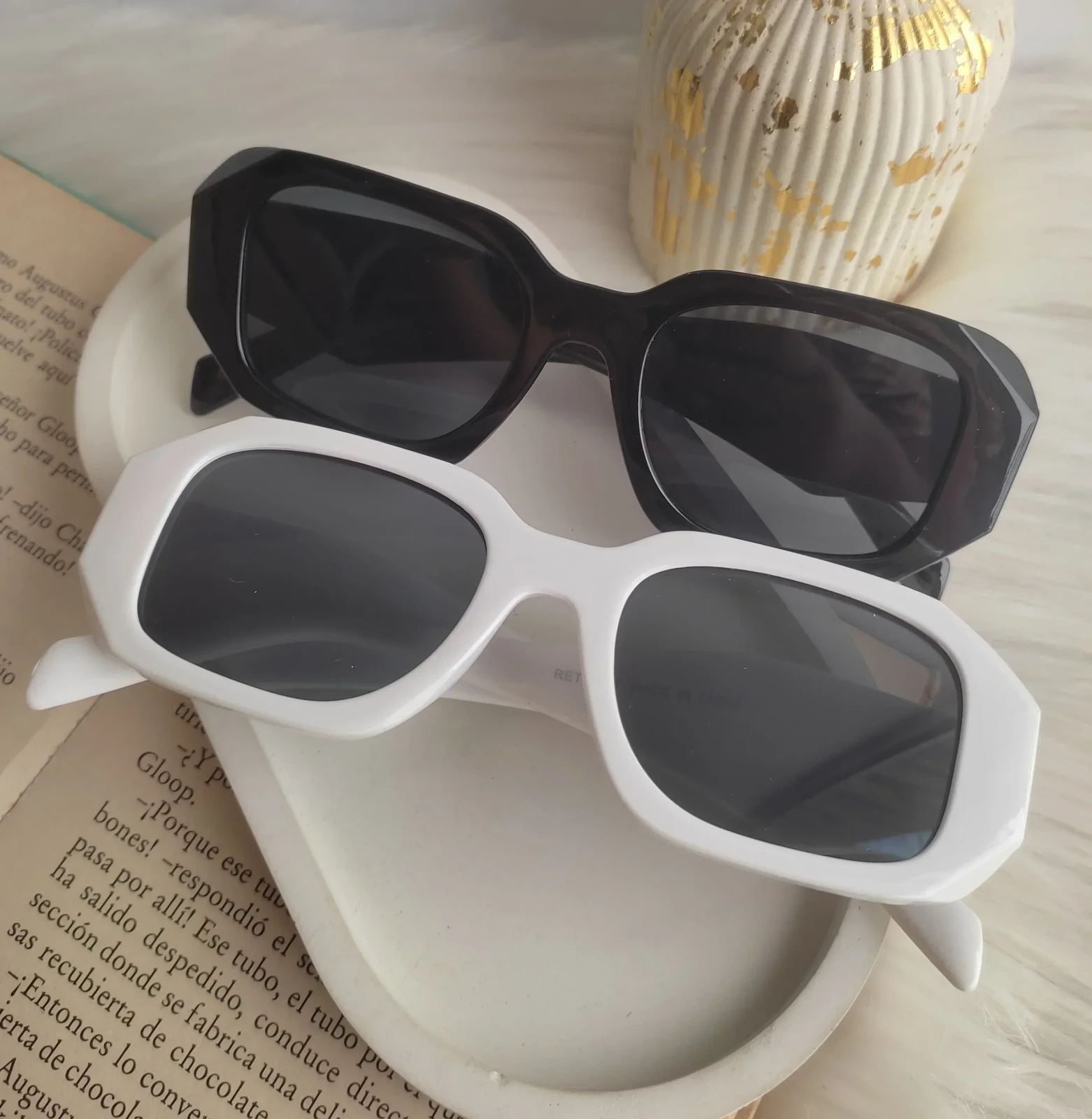 Gafas Hexagonales