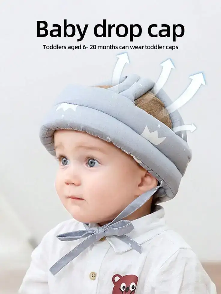 Gorros antigolpes para bebé  3