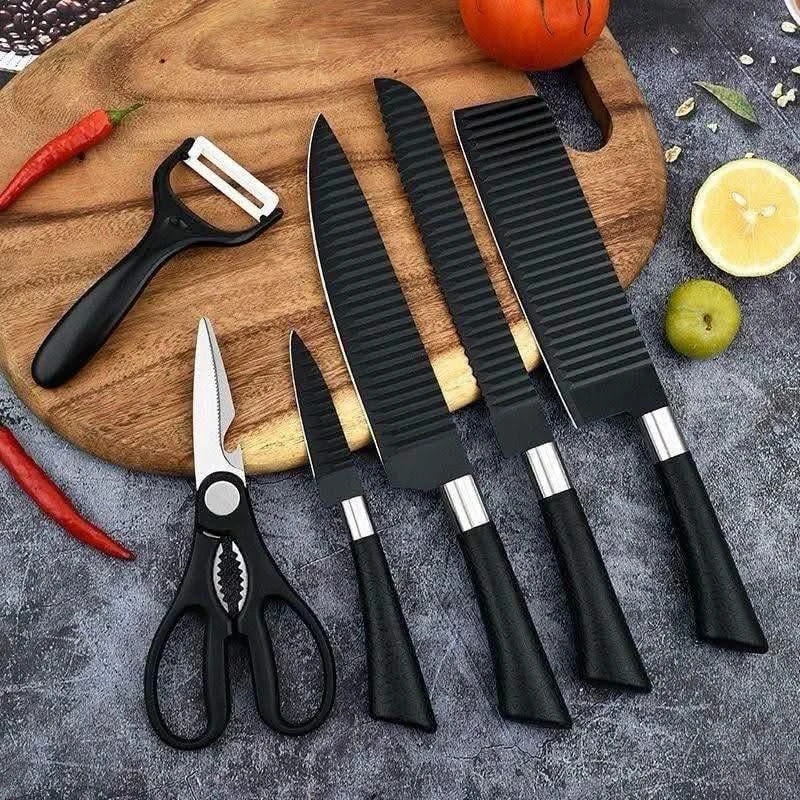 SET DE 6 CUCHILLOS PREMIUM