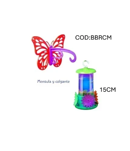 BEBEDERO COLIBRI REDONDO C/MENSULA