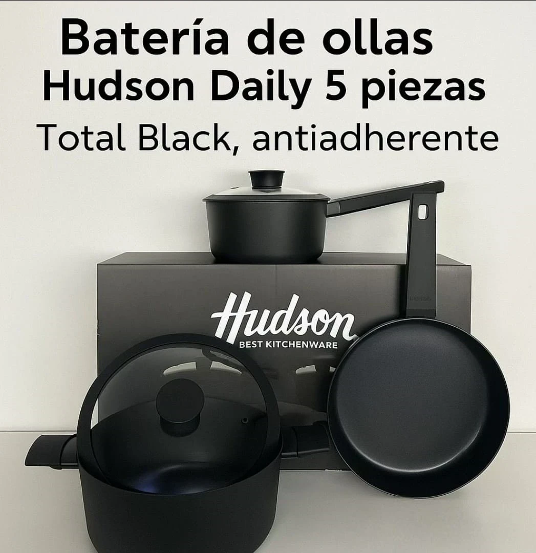 SET DE OLLAS 5 PIEZAS HUDSON