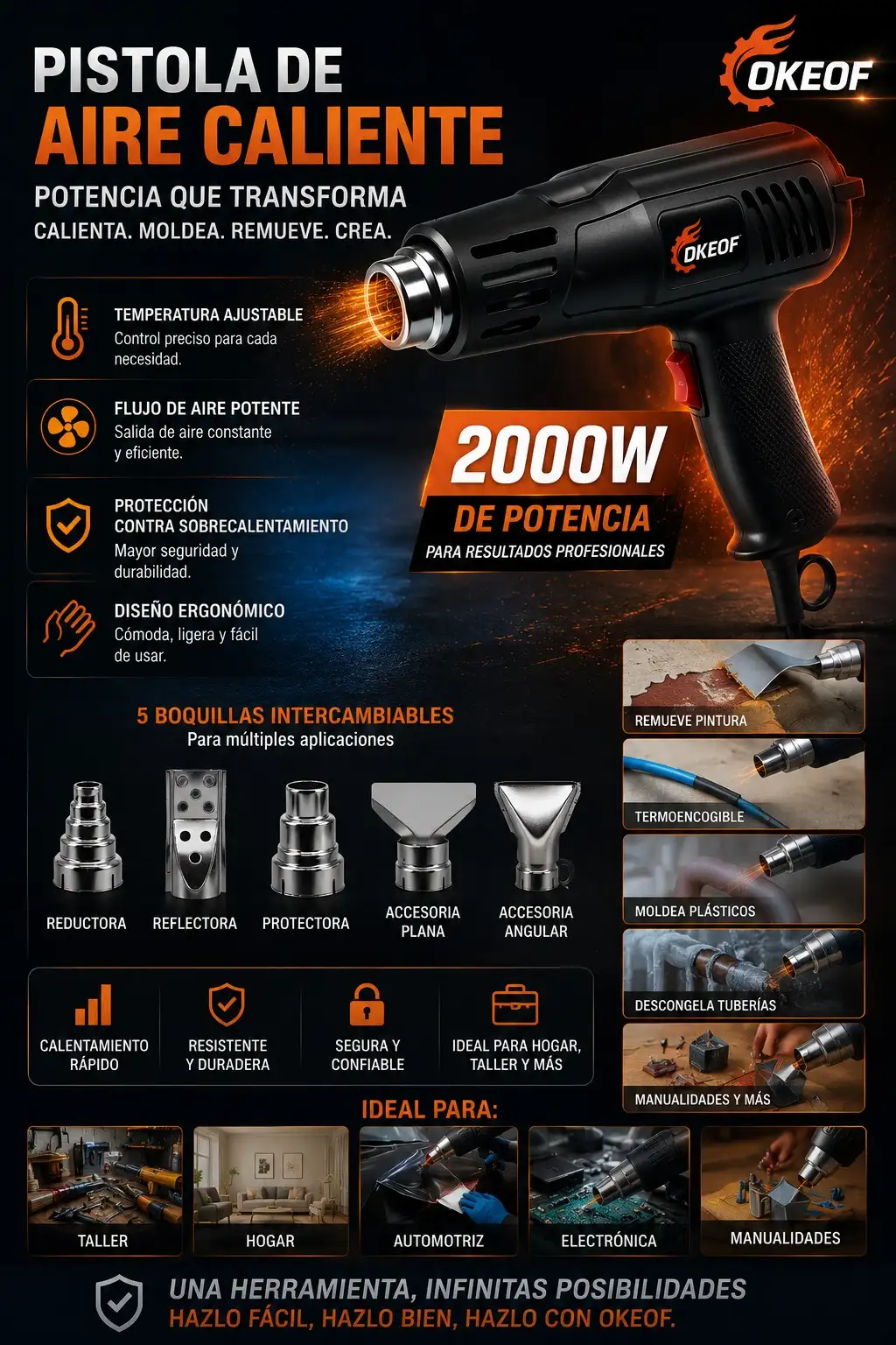 Pistola de calor 