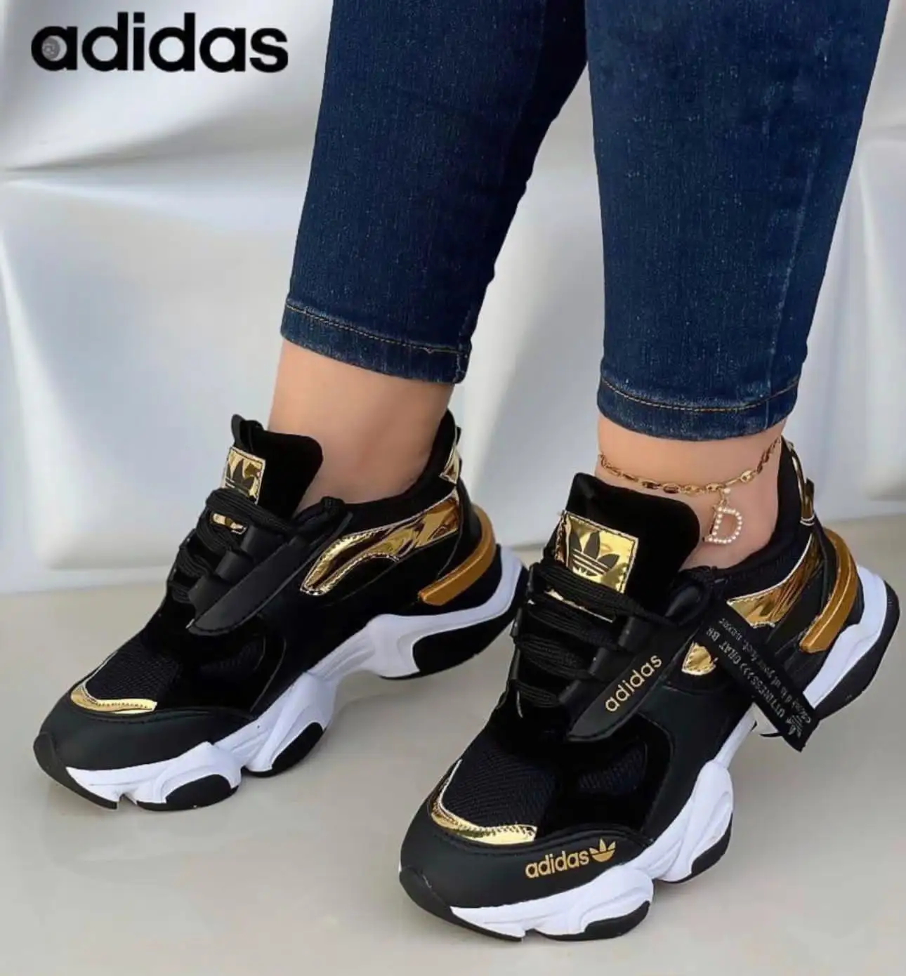 Tenis Adidas Fashion Negro Dama 