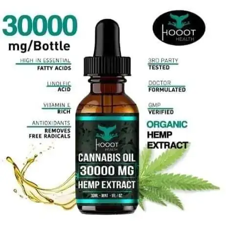 CBD HOOOT 3000 Mg CANNABIS OIL 