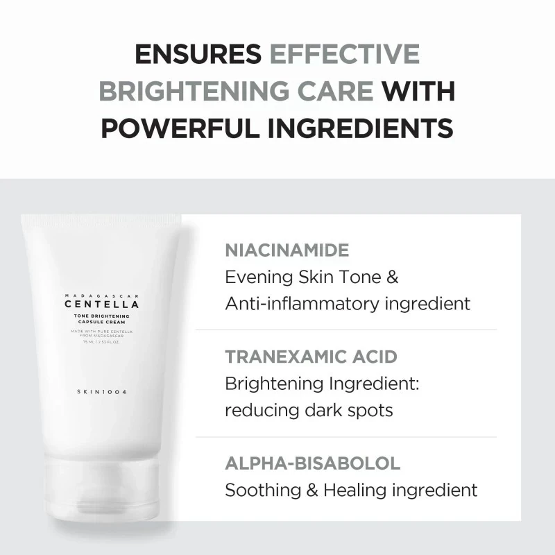 SKIN 1004 - Madagascar Centella Tone Brightening Capsule Cream [75ml] 2