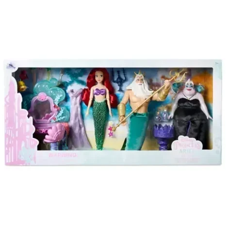 Set de regalo de muñeca clásica de Ariel: La Sirenita 2