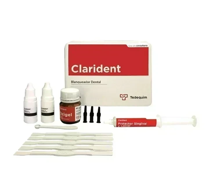 BLANQUEAMIENTO DENTAL AVIO PARA 3 a 5 PACIENTES Al 35% CLARIDENT. TEDEQUIM      