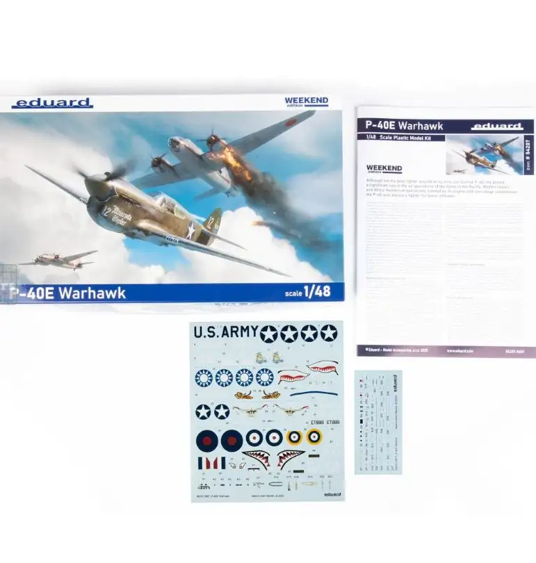 1/48 Eduard WWII US P-40E Warhawk [Weekend Edition] 2