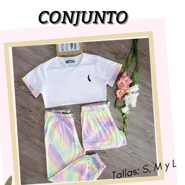 Conjunto tie dye