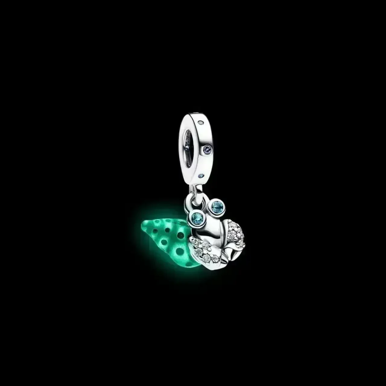 Charm Cangrejo Ermitaño Azul Celeste  2
