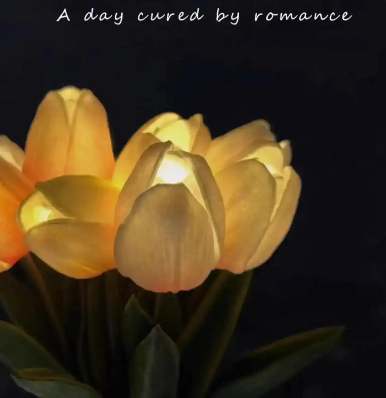 Ramo de tulipanes led  2