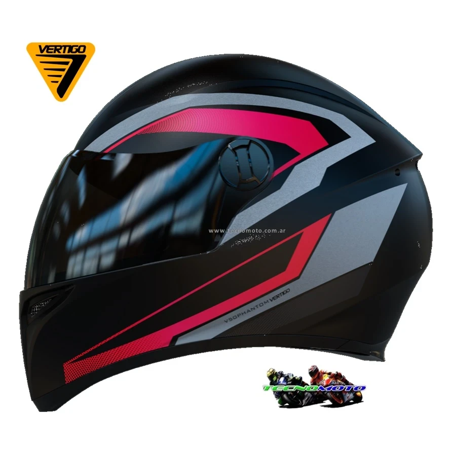 CASCO VERTIGO V50 PHANTON FUC-FLUO -XL -50441