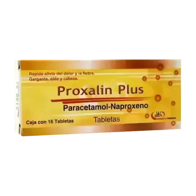 Proxalin Plus Tab. Naproxeno - Paracetamo