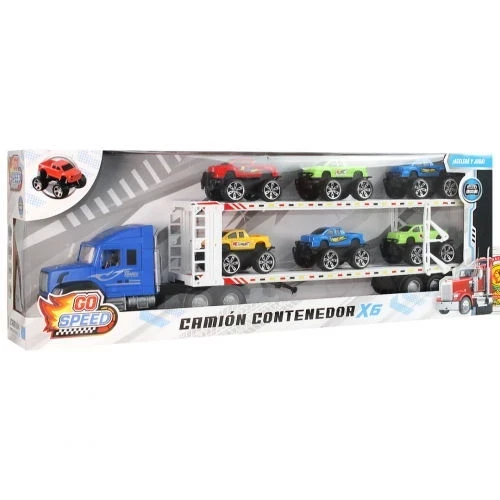 CAMION MOSQUITO + 6 AUTITOS