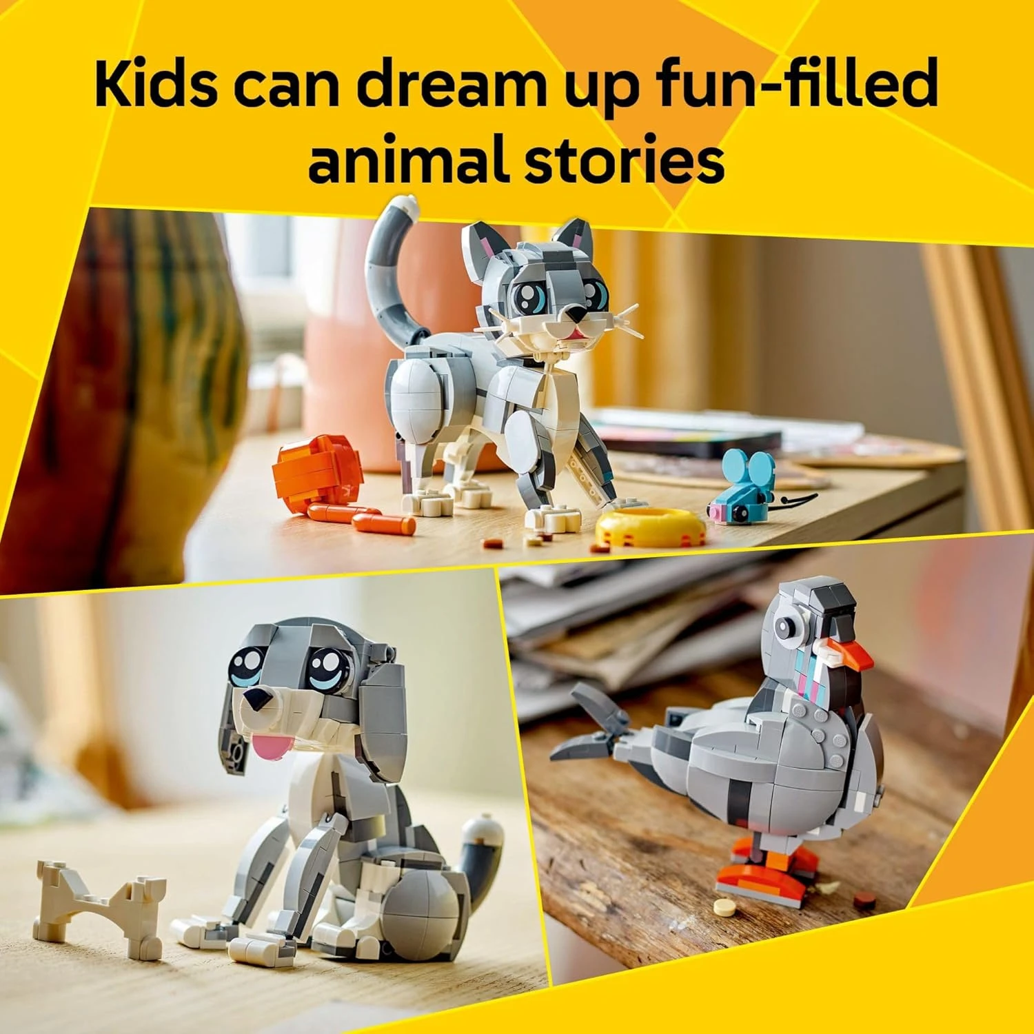 LEGO Creator - Juguete 3 en 1 para gatos 3