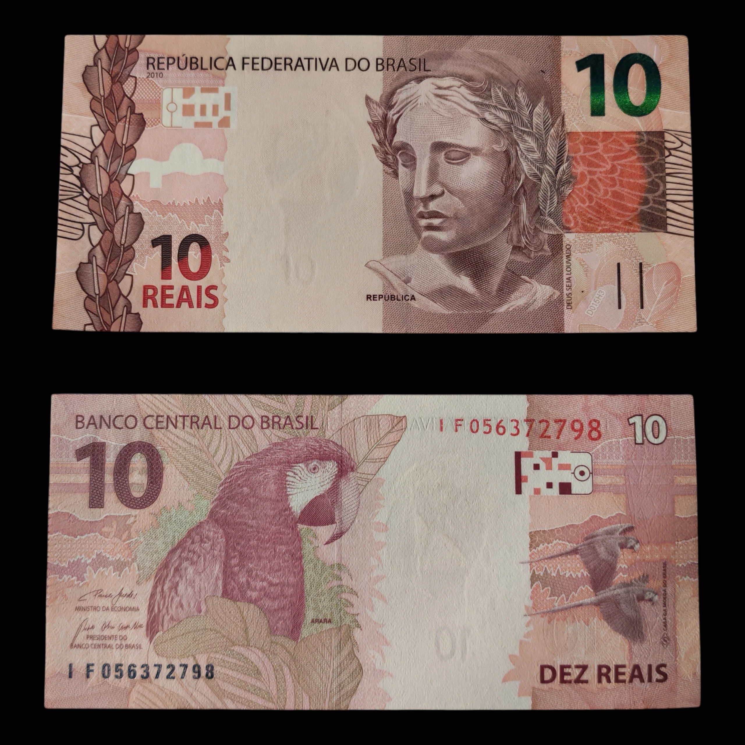 ° Brasil 10 reales UNC