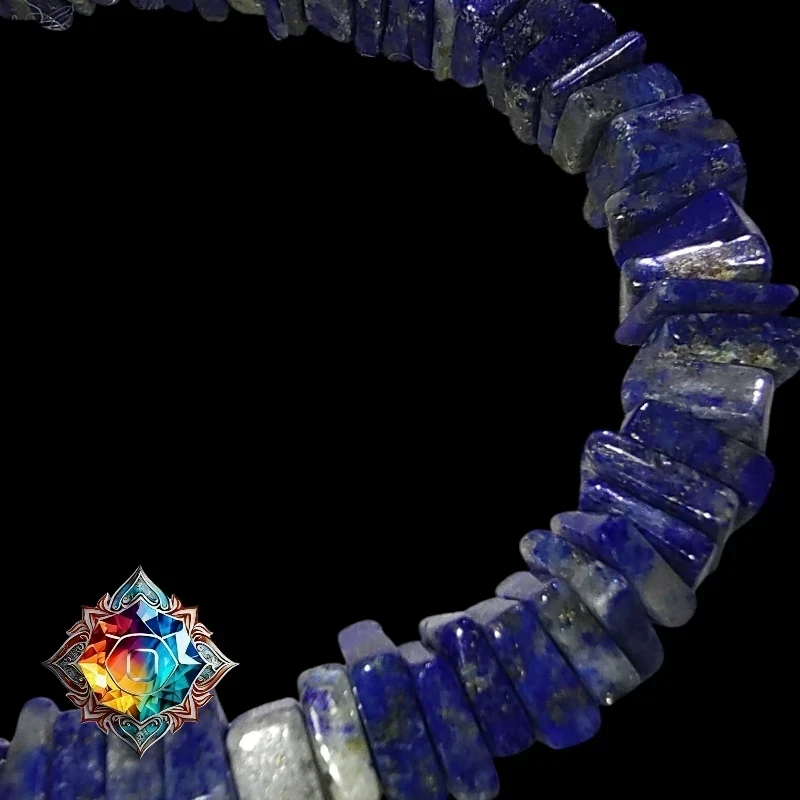 Precioso collar de lapislázuli genuinas 4