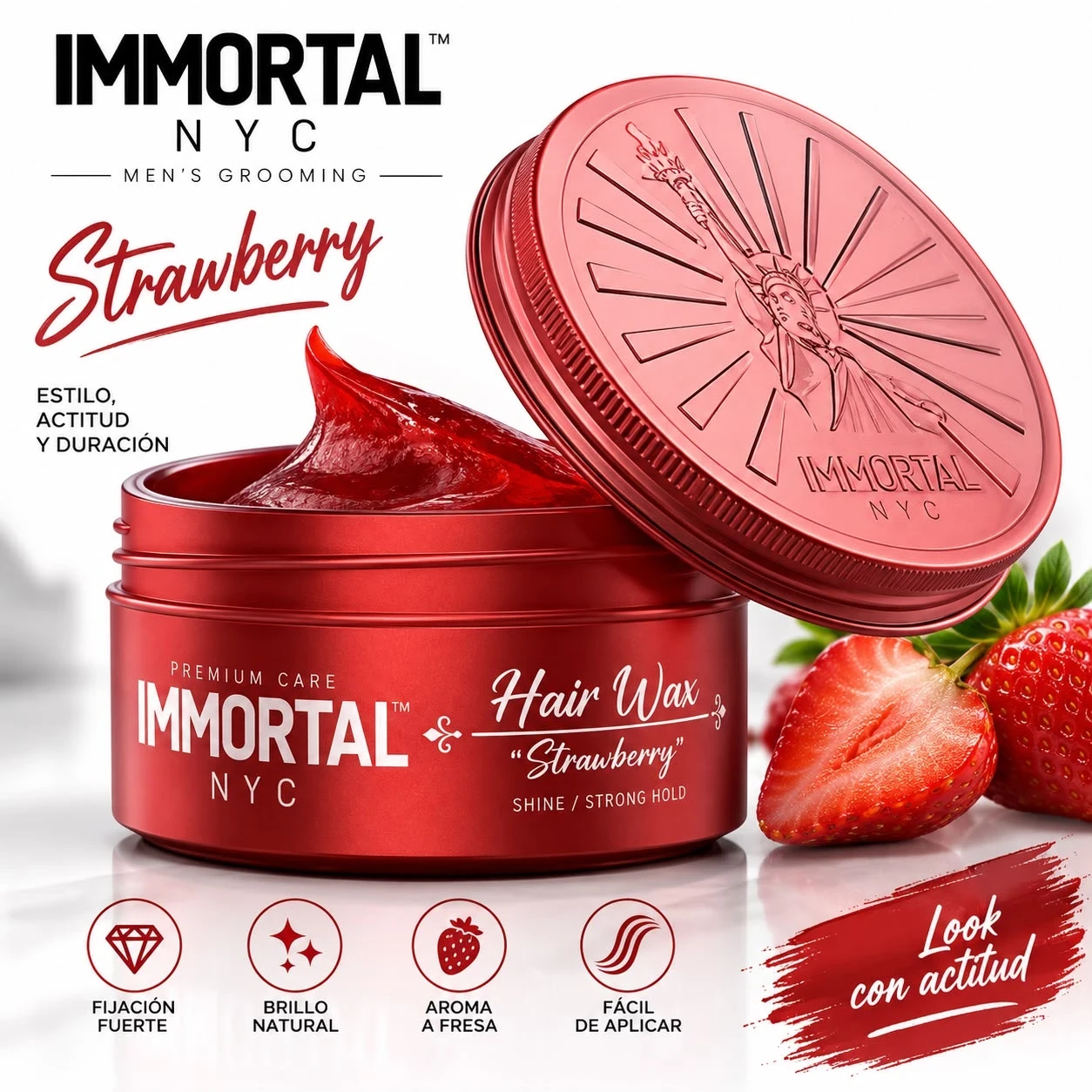 immortal cera cabello hair wax strawberry.jfif