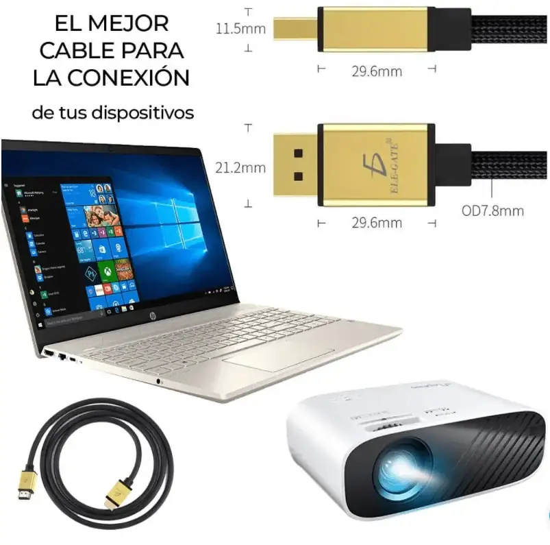 Cable HDMI 2.0 4K 1.5Mts 4