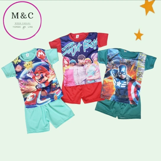 Conjunto M para niño 4