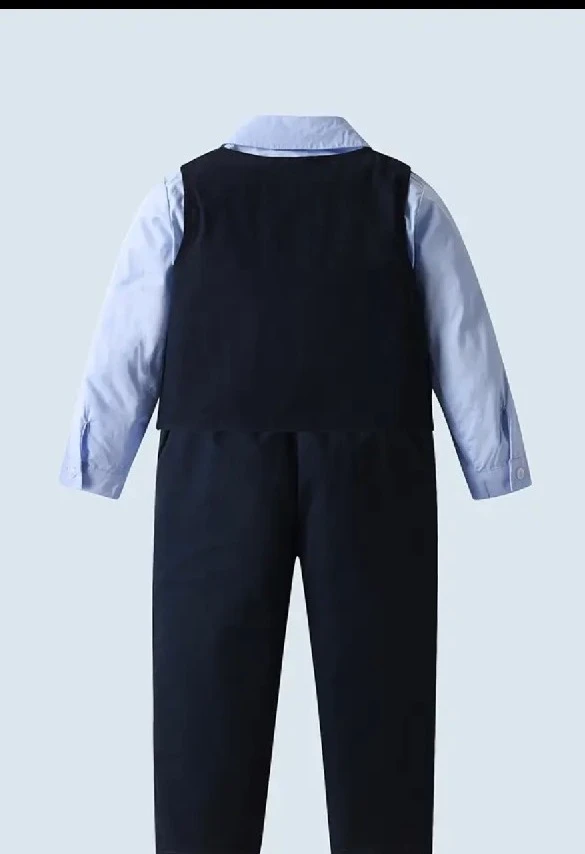 TRAJE DE NIÑO  AZUL 2