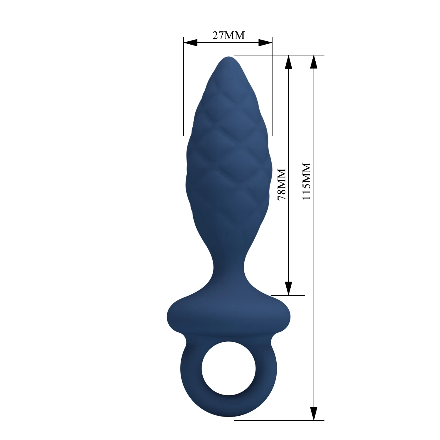Plug anal de silicona: diseño suave, flexible y cómodo 2
