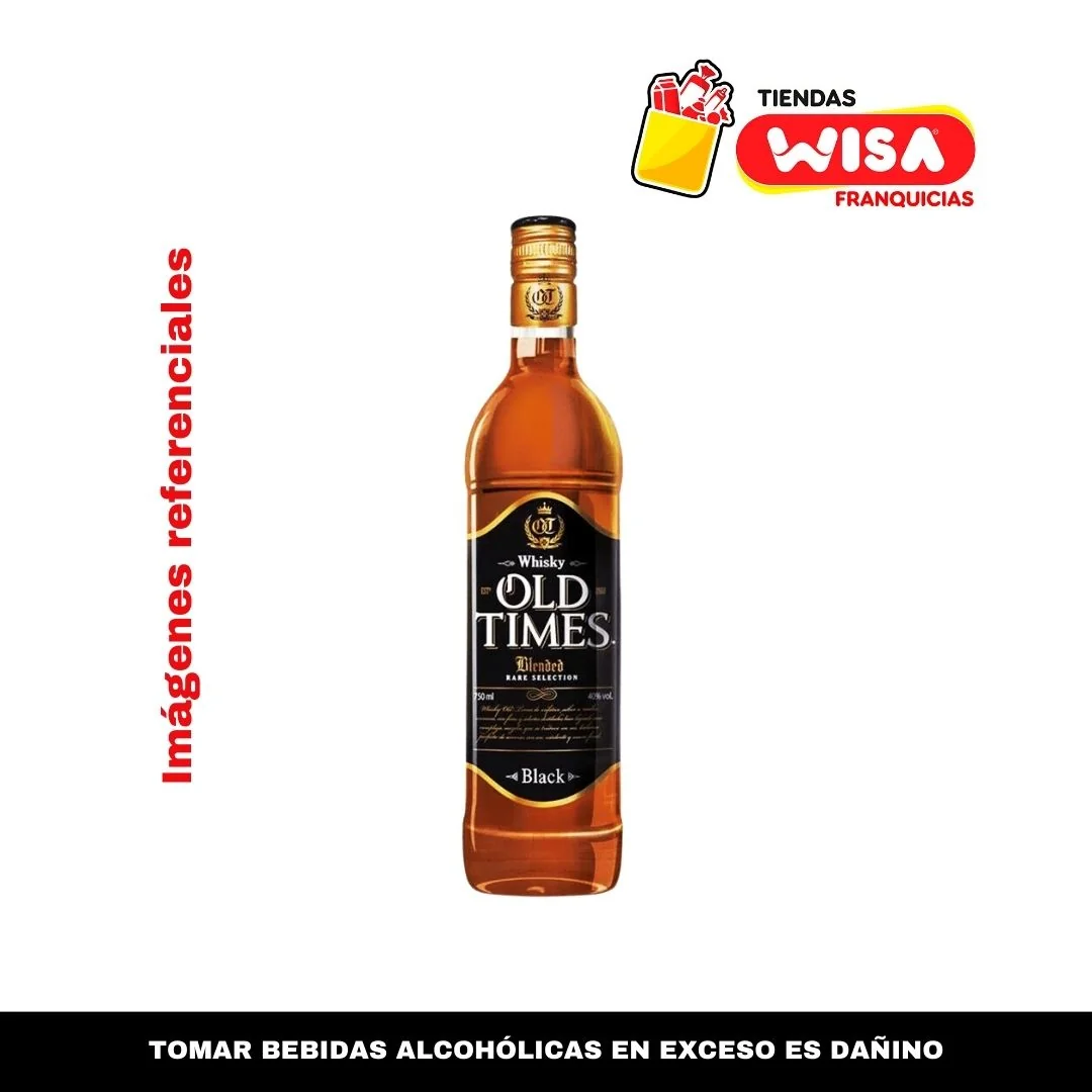 Whisky Old Times Black 750 ML