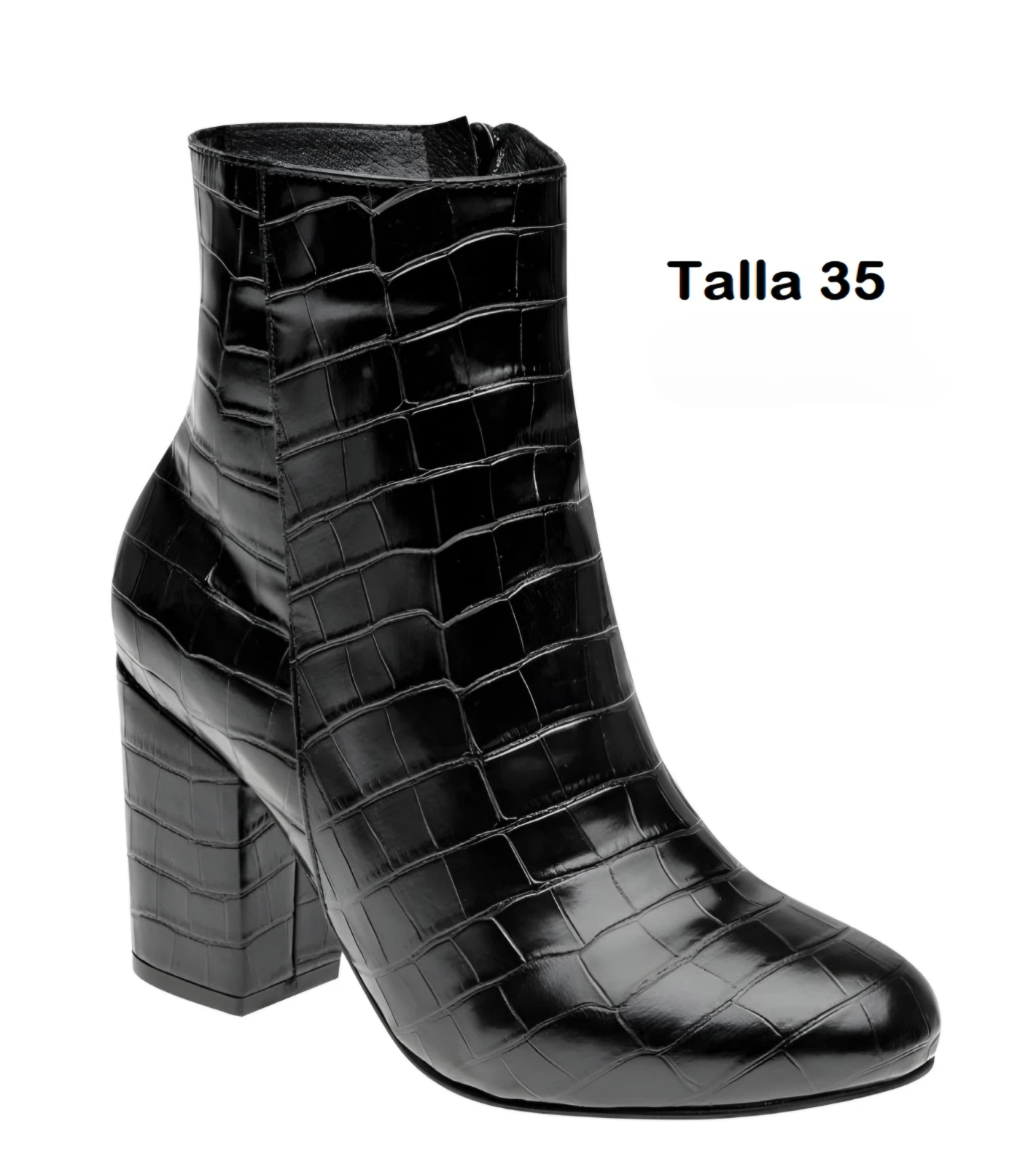 Bota Baja de Charol Dama 2