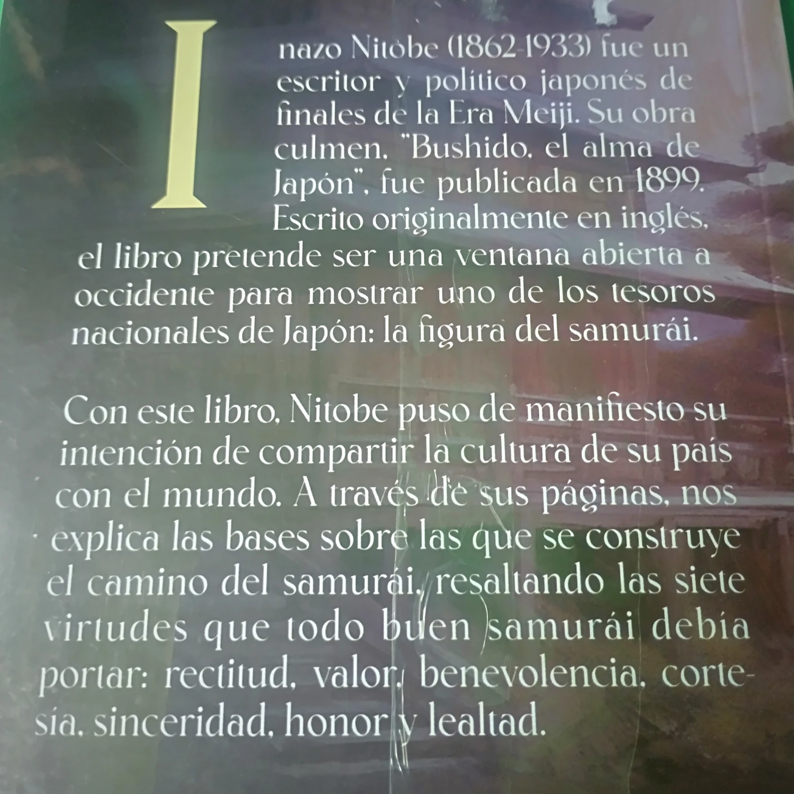 Bushido , Inazo Nitobe nuevo 2